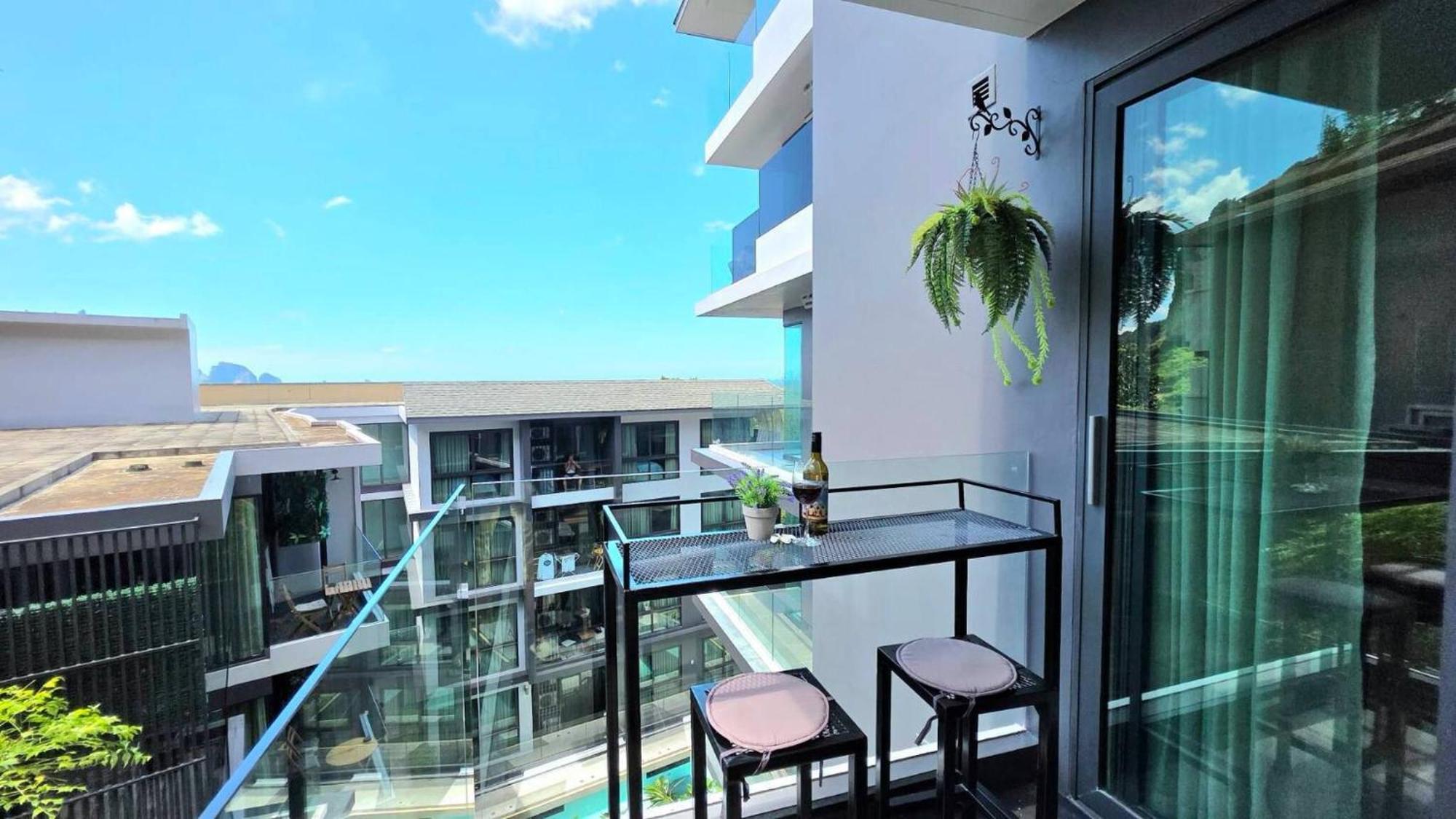 Room In Apartment - A301- Forest View Corner Unit 1Br-1Bath Ao Nang エクステリア 写真