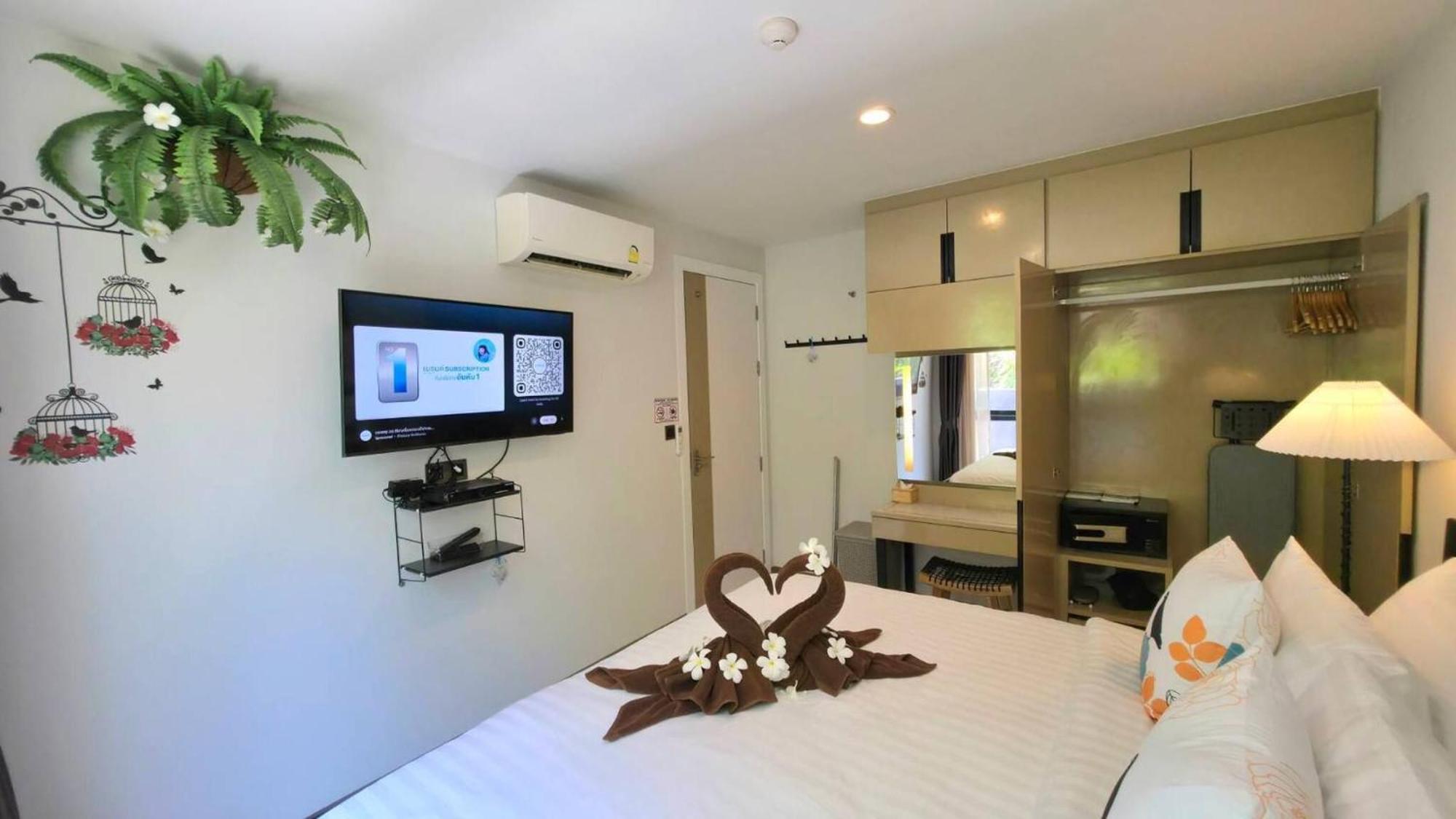 Room In Apartment - A301- Forest View Corner Unit 1Br-1Bath Ao Nang エクステリア 写真