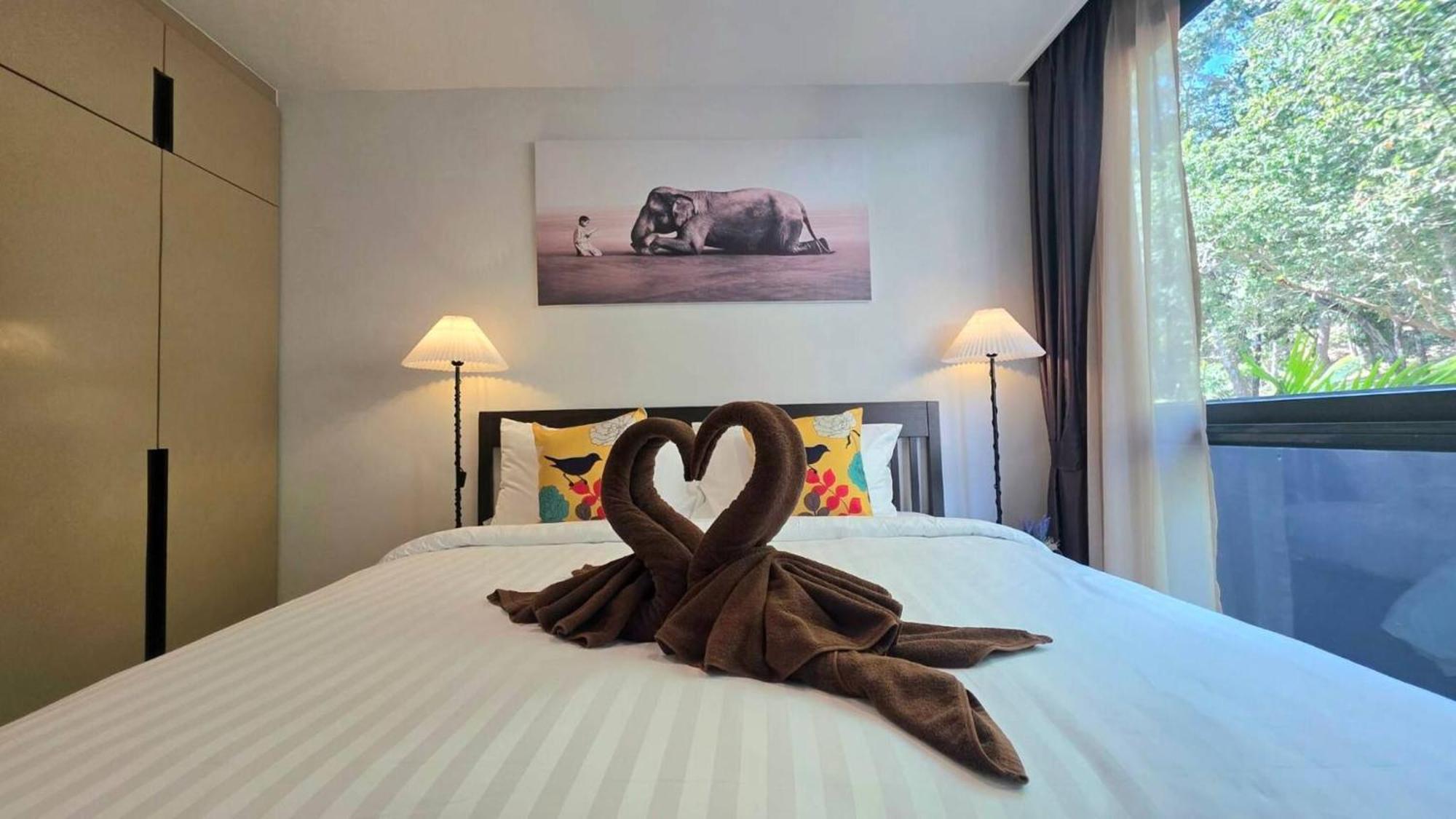 Room In Apartment - A301- Forest View Corner Unit 1Br-1Bath Ao Nang エクステリア 写真