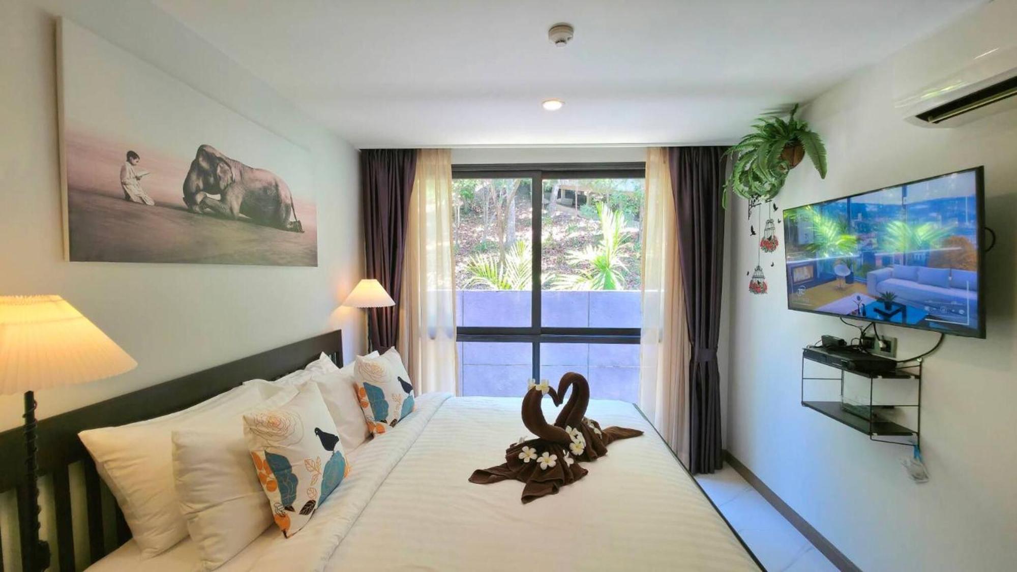 Room In Apartment - A301- Forest View Corner Unit 1Br-1Bath Ao Nang エクステリア 写真