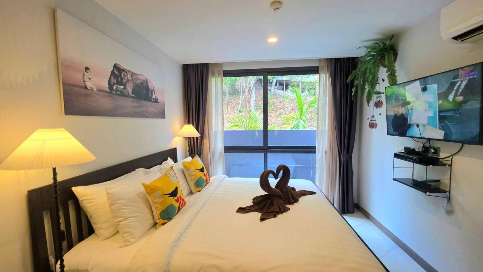 Room In Apartment - A301- Forest View Corner Unit 1Br-1Bath Ao Nang エクステリア 写真
