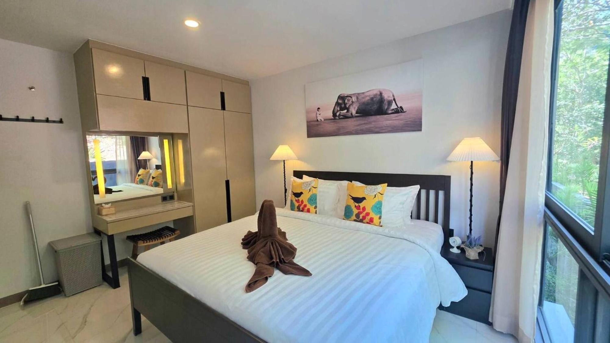 Room In Apartment - A301- Forest View Corner Unit 1Br-1Bath Ao Nang エクステリア 写真
