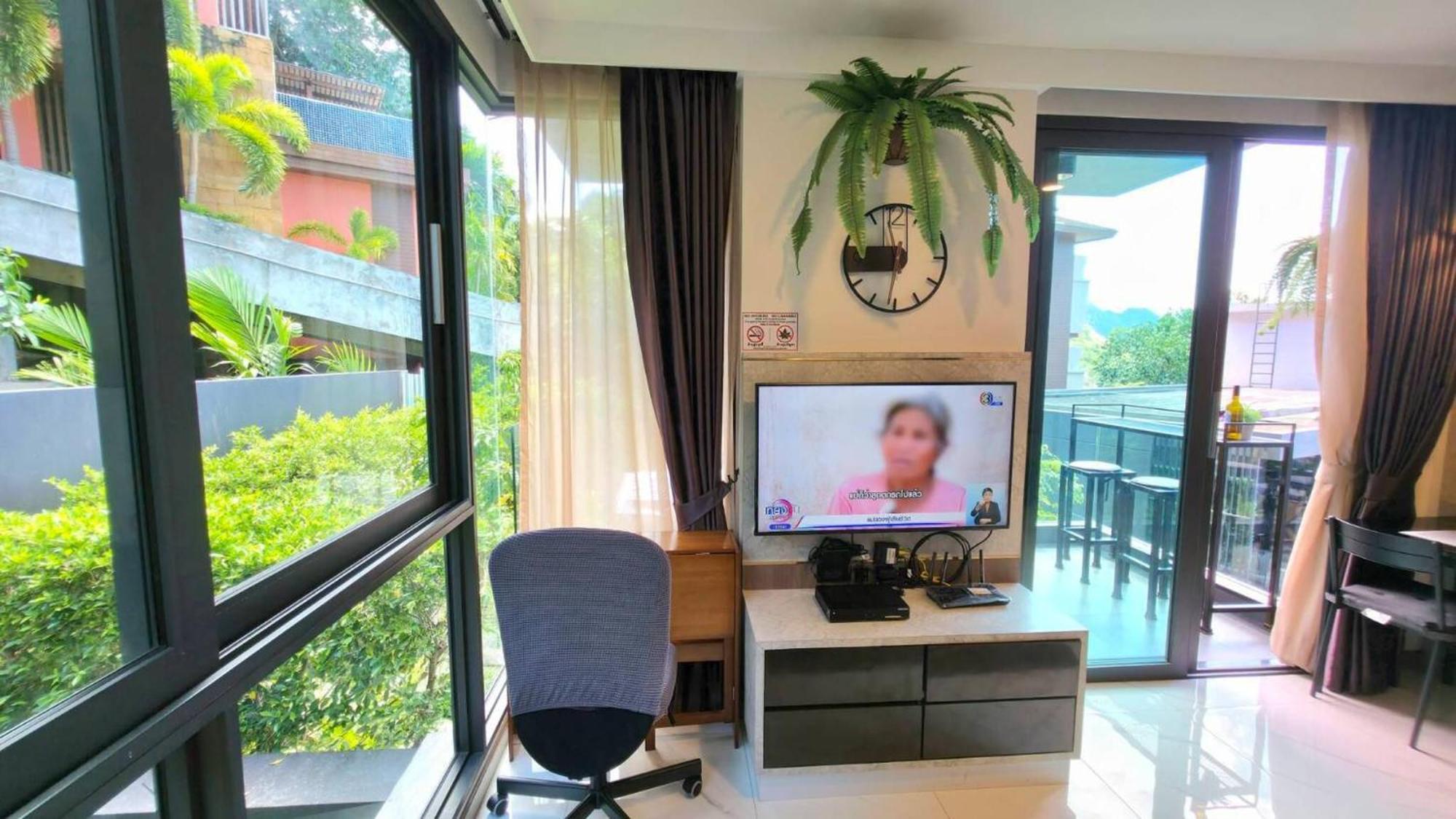 Room In Apartment - A301- Forest View Corner Unit 1Br-1Bath Ao Nang エクステリア 写真
