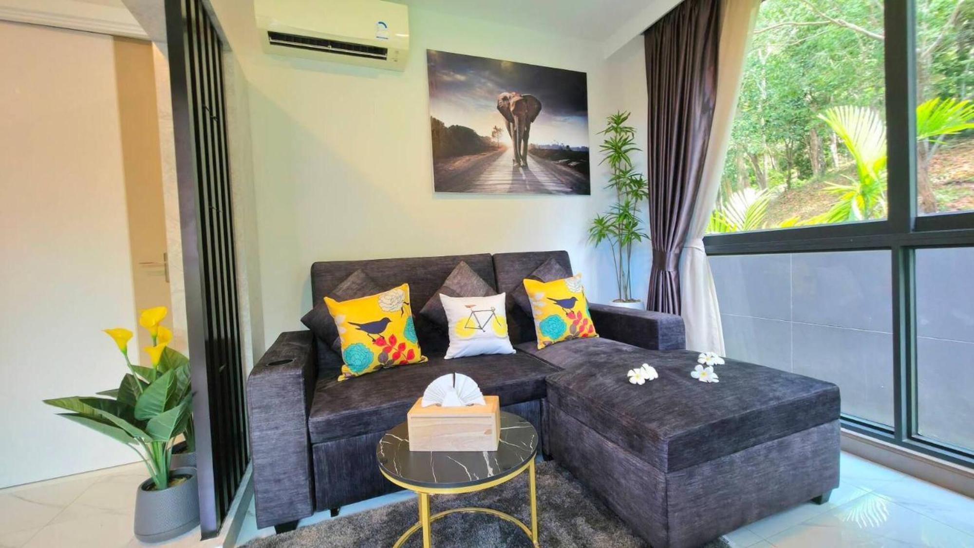 Room In Apartment - A301- Forest View Corner Unit 1Br-1Bath Ao Nang エクステリア 写真