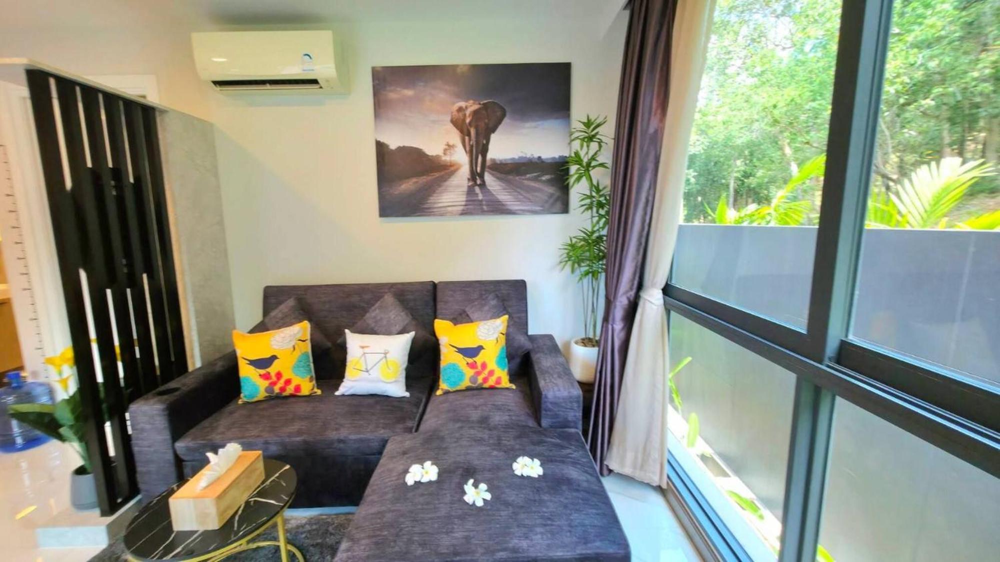 Room In Apartment - A301- Forest View Corner Unit 1Br-1Bath Ao Nang エクステリア 写真